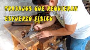 cepillando madera